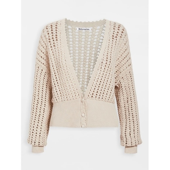 REFORMATION Erin Cardigan - Picture 3 of 6